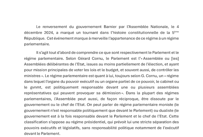 correct and proof read texts in french